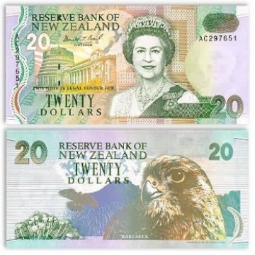 NZD DOLLAR 20 BILLS